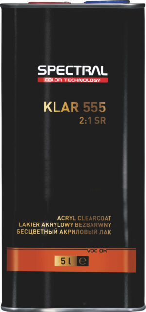 KLAR 555 Two-component clearcoat with increased scratch resistance (SR)